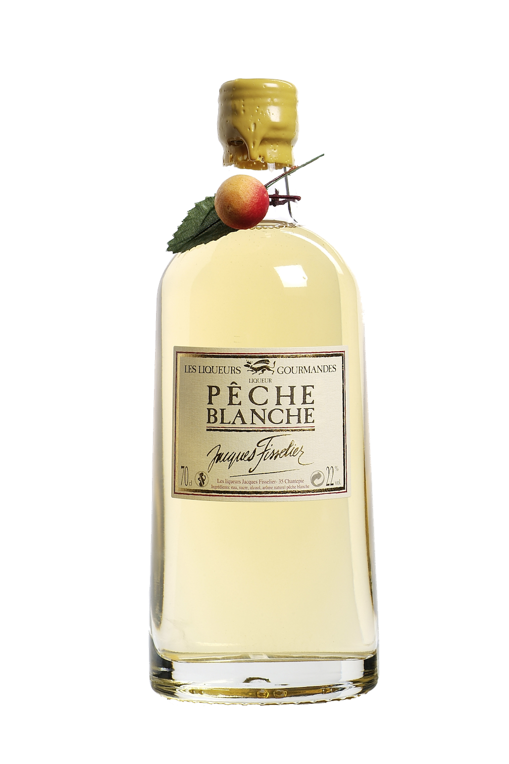 Jacques Fisselier - Liqueur Peche Blanche (White Peach)